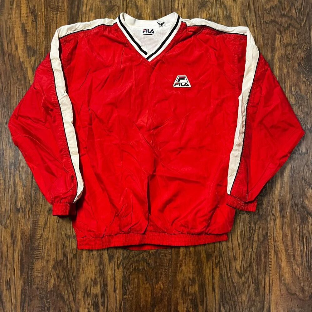 Fila Men's Red Jumper